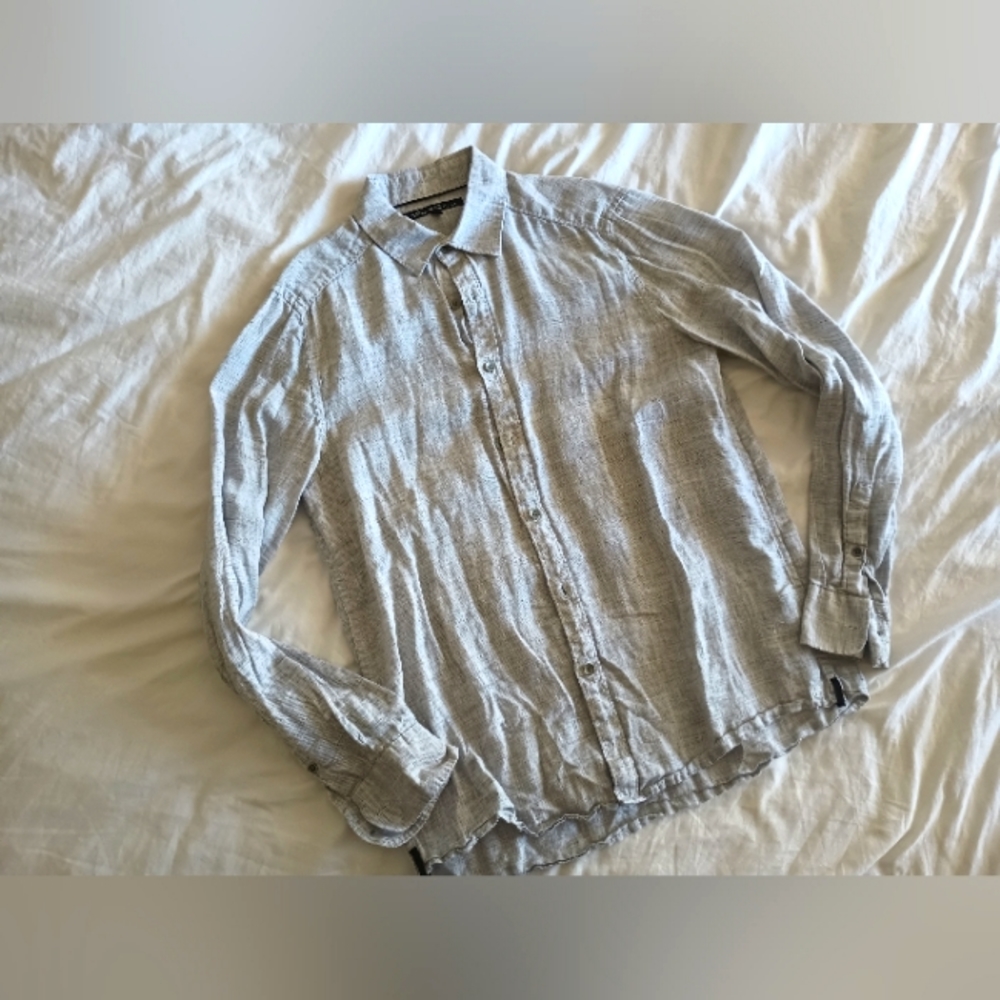 Men's Kenneth Cole Linen Button Up